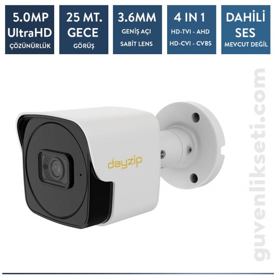 Dayzip DZ-5236 5MP AHD Bullet Kamera